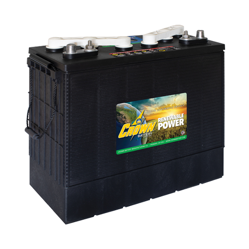 Crown 12CRP215 215Ah 12VDC Deep Cycle Flooded Lead Acid Battery