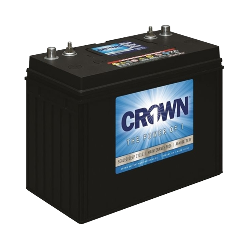 Crown 12CRV230 230Ah 12VDC Maintenance Free AGM Battery