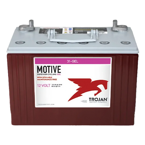 Trojan Motive 31-GEL 102Ah 12VDC Group 31 Deep-Cycle Gel Battery