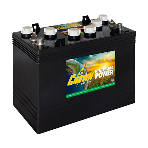 Crown 6CRP2500 2.5kAh 6VDC Deep Cycle Flooded Lead Acid Battery
