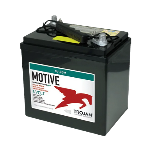 Trojan Motive 6V-AGM 200Ah 6VDC Group GC2 Dual Purpose AGM Battery