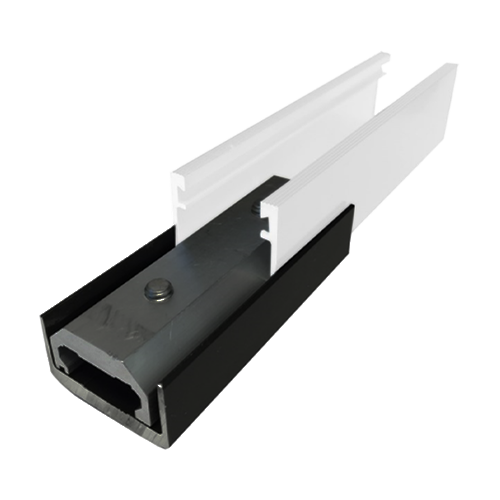 ProSolar RoofTrac A-SPLICE-20GB Universal Self-Bonding Rail Splice For 3-inch Extra Deep Standard Support Rails w/ Black Finish