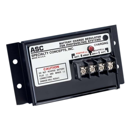 Specialty Concepts ASC-12-4 4A 12VDC Automatic Sequencing PWM Charge Controller