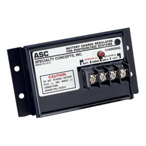 Specialty Concepts ASC-24-8 8A 24VDC Automatic Sequencing PWM Charge Controller