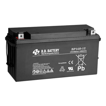 B.B. Battery BP Series BP160-12 160Ah 12VDC VRLA Rechargeable AGM Battery