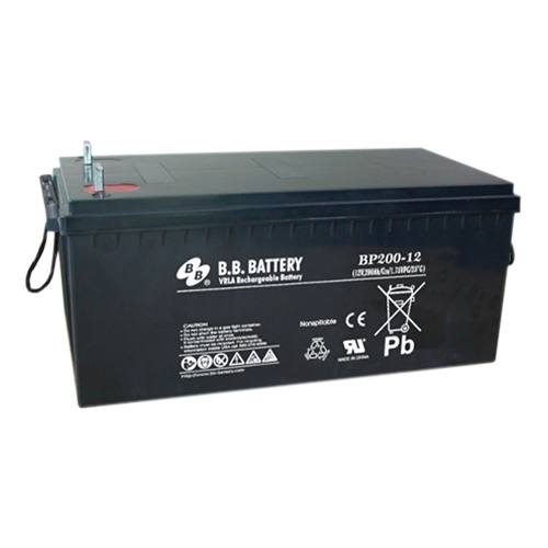 B.B. Battery BP Series BP200-12 200Ah 12VDC VRLA Rechargeable AGM Battery