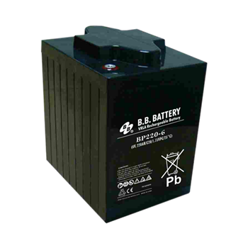 B.B. Battery BP Series BP220-6 220Ah 6VDC VRLA Rechargeable AGM Battery