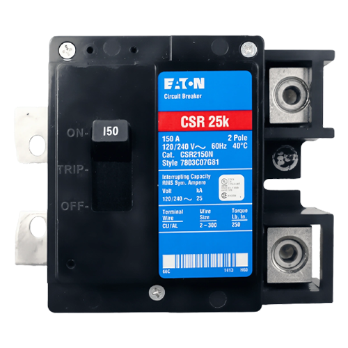 Enphase Eaton BRK-150A-2P-240V 150A 240VAC 2-Pole Circuit Breaker For IQ System Controller