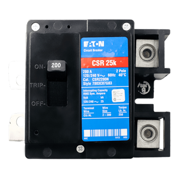 Enphase Eaton BRK-200A-2P-240V 200A 240VAC 2-Pole Circuit Breaker For IQ System Controller