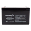 Bright Way Group BW-670 7Ah 6VDC AGM Sealed Lead Acid Battery