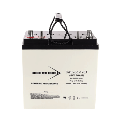 Bright Way Group BW-EVGC8-170A 170Ah 8VDC AGM Sealed Lead Acid Battery
