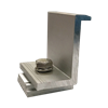 ProSolar RoofTrac C1606EC-24 End Clamp For 1.601 - 1.626-inch Thick Modules w/ Clear Anodized Finish