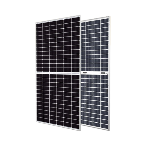 Canadian Solar BiHiKu Series CS3W-445MB-AG-PALLET-27 445Watt 144 1/2 Cells Bifacial Clear Monocrystalline 30mm Silver Frame Solar Panel (Pallet Of 27 Modules)