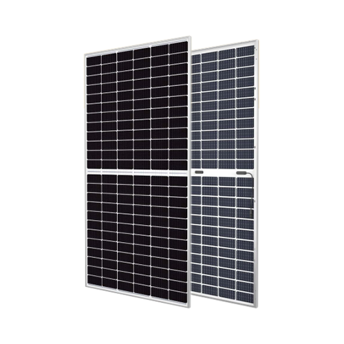 Canadian Solar BiHiKu Series CS3W-450MB-AG-PALLET-27 450Watt 144 1/2 Cells Bifacial Clear Monocrystalline 30mm Silver Frame Solar Panel (Pallet Of 27 Modules)
