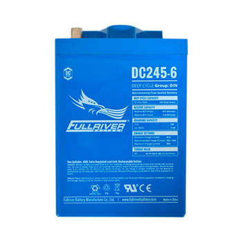 Fullriver DC Series DC245-6 245Ah 6VDC Sealed Deep Cycle AGM Battery