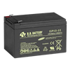 B.B. Battery EP Series EP12-12 12Ah 12VDC VRLA Rechargeable AGM Battery