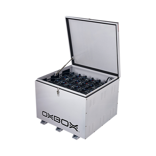 BAE Oxbox ESB-48V-40 834Ah 48VDC Secura PVV Cell Solar 6 PVV 900 Batteries & NEMA 3R Energy Storage