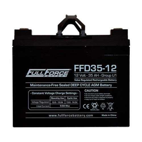 Fullriver Full Series FFD35-12 35Ah 12VDC Sealed Deep Cycle AGM Battery