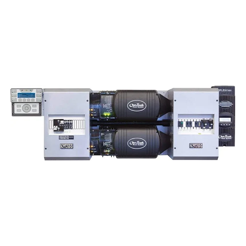 OutBack Power FLEXpower FP2-V3648A-300AFCI 7.2kW 48VDC 120/240VAC Vented Fully Pre-Wired Dual Inverter System w/ FM100 Charge Controller