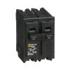 Square D Homeline HOM220 20A 120/240VAC Dual-Pole Standard Type Plug In Miniature Circuit Breaker