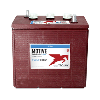 Trojan Motive J250G 235Ah 6VDC Deep Cycle Flooded Lead Acid Battery Trojan Motive J250G 235Ah 6VDC Deep Cycle Flooded Lead Acid Battery