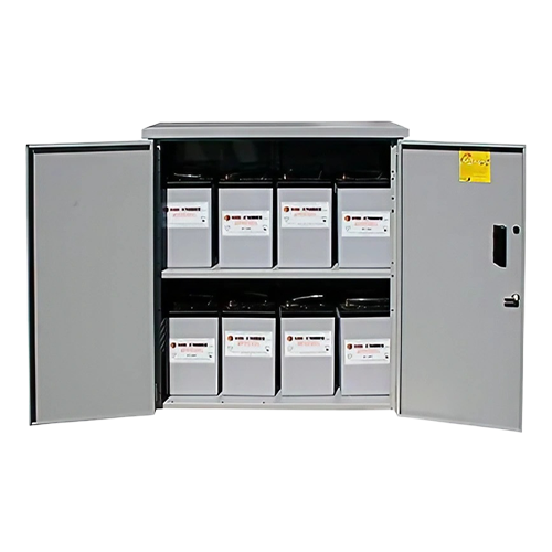 MidNite Solar MNBE-D Two Shelf Battery Enclosure w/ Locking Door
