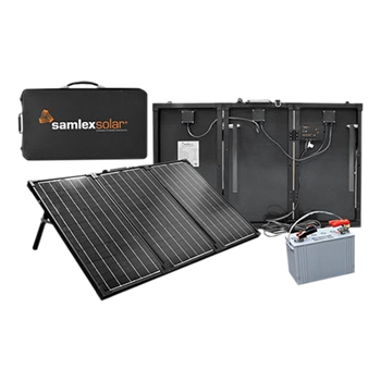 Samlex MSK-135 135Watt Portable Solar Charging Kit w/ 10A Solar Charge Controller