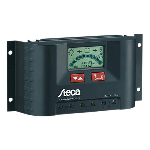 Samlex Steca PR Series PR-2020 20A 12/24VDC PWM Solar Charge Controller w/ LCD Display