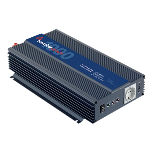 Samlex PST Series PST-100S-24E 1kW 24VDC 230VAC Pure Sine Wave Inverter w/ Schuko Outlet