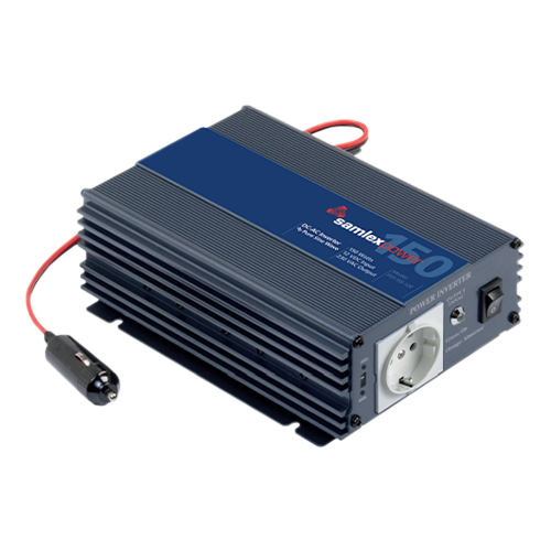 Samlex PST Series PST-15S-12E 150Watt 12VDC 230VAC Pure Sine Wave Inverter w/ Schuko Outlet