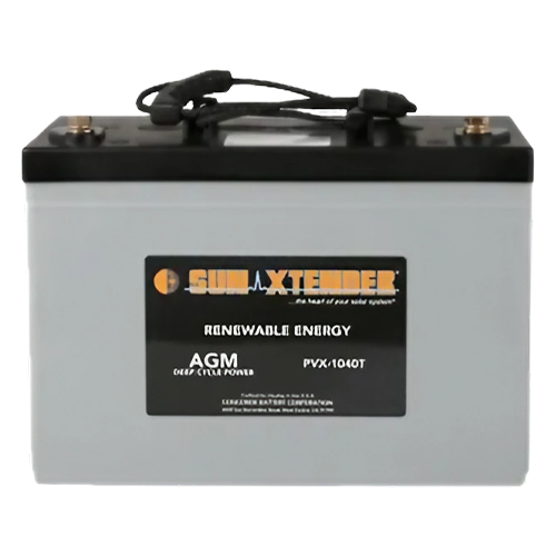 Concorde Sun Xtender PVX-1040T 104Ah 12VDC Deep Cycle AGM Battery