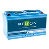 RELiON RB100 100Ah 12VDC DIN Standard Lithium Iron Phosphate (LiFePO4) Battery (European)