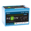 RELiON RB12 12Ah 12VDC Standard Lithium Iron Phosphate (LiFePO4) Battery