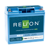 RELiON RB20 20Ah 12VDC Standard Lithium Iron Phosphate (LiFePO4) Battery