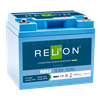 RELiON RB52 52Ah 12VDC Standard Lithium Iron Phosphate (LiFePO4) Battery