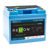 RELiON LT-Series RB52-LT 52Ah 12VDC Low Temperature Lithium Iron Phosphate (LiFePO4) Battery
