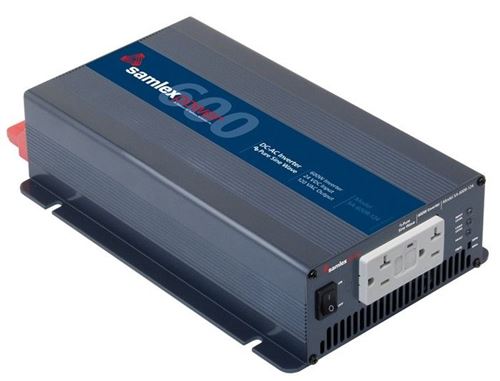 Samlex SA-600R-124 > 600 Watt 24VDC Pure Sine Wave Inverter