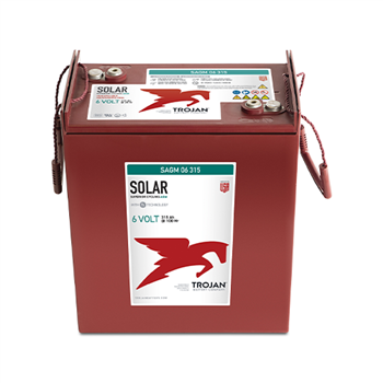 Trojan SAGM-06-315 315Ah 6VDC Deep-Cycle Solar AGM Battery