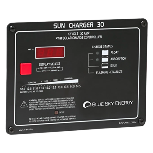 Blue Sky Energy SC30-LVD 12V Sun Charger PWM Charge Controller With LVD Signal