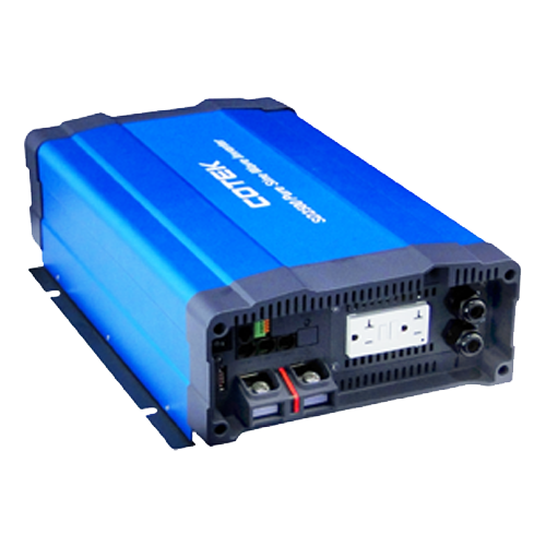 COTEK SD Series SD2500-112-HARDWIRE-UL 2.5kW 12VDC 115VAC UL Approved Pure Sine Wave Inverter