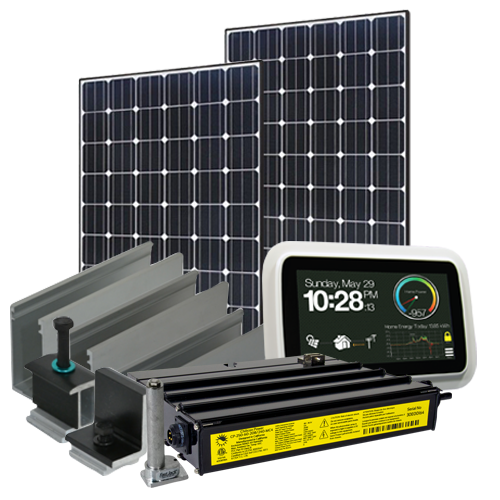 10260 Watt (10kW) Solar Microinverter Kit (Mono Panels)