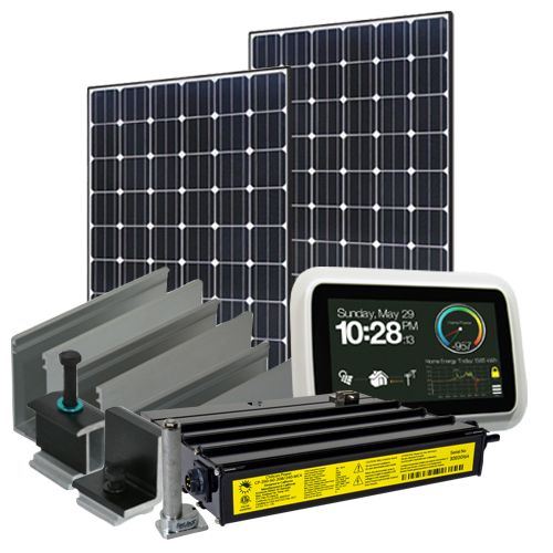 2280 Watt (2kW) Solar Microinverter Kit (Mono Panels)