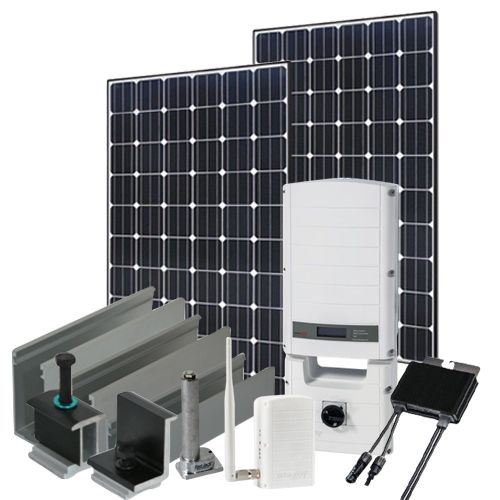 7410 Watt (7.4kW) SolarEdge Optimizer Kit (Mono Panels)