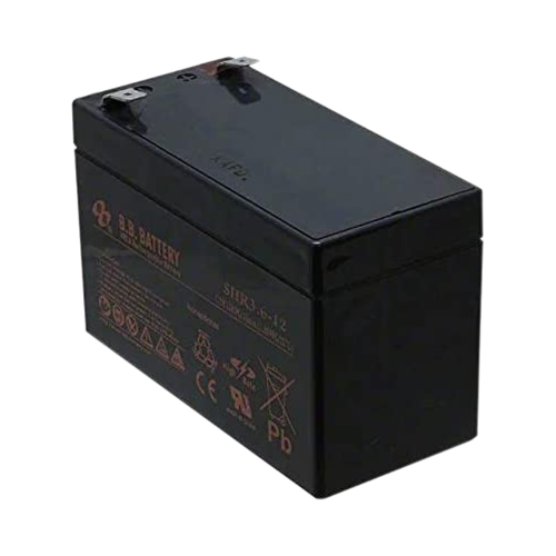 B.B. Battery HR/SHR Series SHR3.6-12 3.6Ah 12VDC VRLA Rechargeable AGM Battery