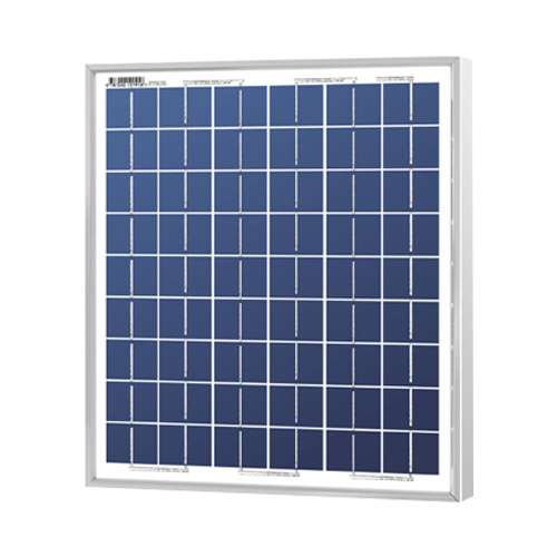 Solarland SLP U Series SLP005-12U 5Watt 36 Cells 12VDC Polycrystalline 18mm Silver Frame Solar Panel