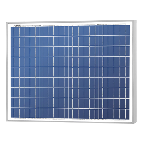 Solarland SLP C1D2 Series SLP050-12C1D2 50Watt 36 Cells 12VDC Polycrystalline 35mm Silver Frame Solar Panel