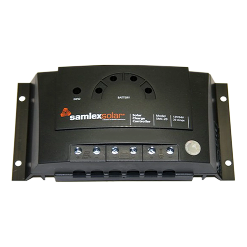 Samlex SMC-20 20A 12/24VDC PWM  Solar Charge Controller  w/ LCD Display