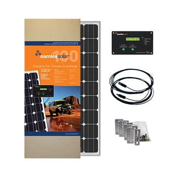 Samlex SRV-100-30A 100Watt Solar Charging Kit w/ 30A Charge Controller