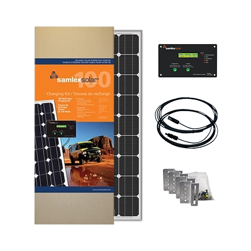 Samlex SRV-100-30A 100Watt Solar Charging Kit w/ 30A Charge Controller