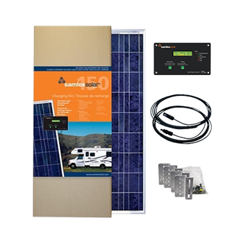 Samlex SRV-150-30A 150Watt Solar Charging Kit w/ 30A Charge Controller